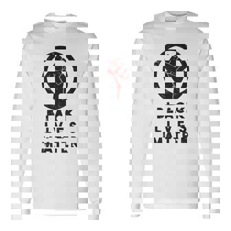 Lives Matter Protest Political Power Fist Resist Long Sleeve T-Shirt - Monsterry
