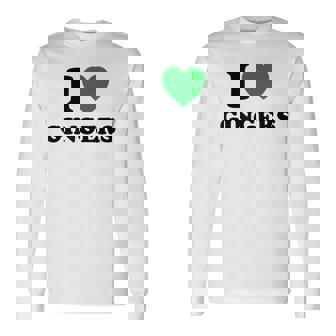 I Love Gingers Ginger Lover Redhead St Patrick’S Day Long Sleeve T-Shirt - Thegiftio