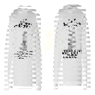 Maine Coon It´s Not Cat Hair Maine Coon Cat Cats Kitten Long Sleeve T-Shirt - Monsterry