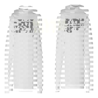 Mash 4077Th Military Retro Fans Vintage Long Sleeve T-Shirt - Thegiftio UK