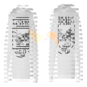 Mejores Amigos Spaniel Bretón Perro Camiseta de manga larga - Regaloses