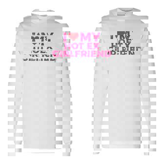 A Mi Exnovia Sexy A Mi Novia Sexy Divertida Camiseta de manga larga - Regaloses