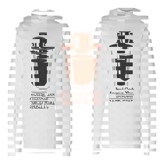 Morning Coffee Sacred Ritual Long Sleeve T-Shirt - Monsterry