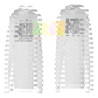 Nicu St Patrick's Day Caring For The Cutest Lucky Charms Long Sleeve T-Shirt - Thegiftio