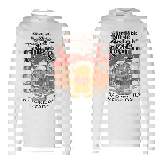 North Pole Cookie Co Baked Fresh Daily Christmas Long Sleeve T-Shirt - Monsterry