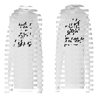 Not My President In German Nicht Mein Fuhrer Trump Anti Long Sleeve T-Shirt | Seseable UK