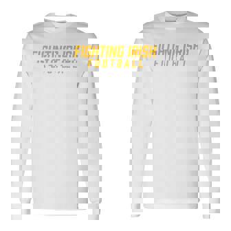 Notre Dame High School Football Team Long Sleeve T-Shirt - Seseable