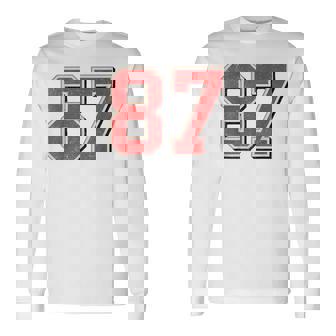 In My Number 87 Era Vintage Retro Long Sleeve T-Shirt | Seseable UK