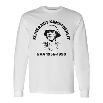 Nva Army Of The Gdr Seinerzeit Combat Ready Langarmshirts - Geschenkecke