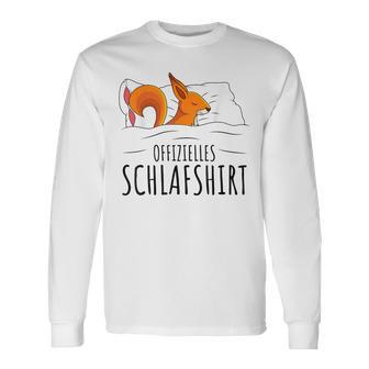 Official Sleep Squirrel Pyjamas Sleep Langarmshirts - Geschenkecke