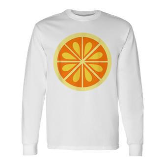 Orange Costume Fruit Orange Carnival Last Minute Langarmshirts - Geschenkecke