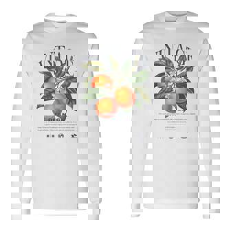 Orange Fruit Vintage Long Sleeve T-Shirt - Thegiftio