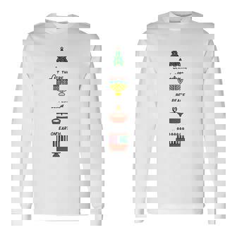 Peace On Earth Multicultural Holiday Diversity Symbols Long Sleeve T-Shirt - Monsterry