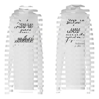 Pearls Are Always Appropriate Jackie Kennedy Long Sleeve T-Shirt - Thegiftio