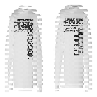 Pension 2025 Gray Langarmshirts - Geschenkecke