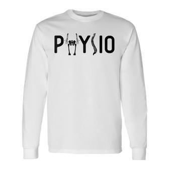 Physiotherapy Physiotherapy Physiotherapy Physio S Langarmshirts - Geschenkecke