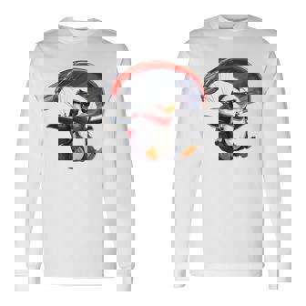 Pingouin En Parapente Pingouin Para Gliding T-shirt à manches longues - Cadeauxyz