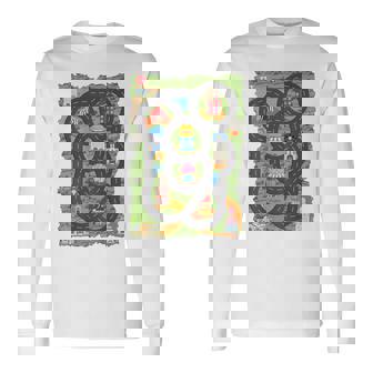 Play Mat Car Race Track Familia Play Cars On Dad's Back Camiseta de manga larga - Regaloses