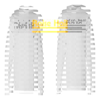 Raise Hail Vintage Retro Styles Washington Long Sleeve T-Shirt | Mazezy