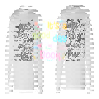 Read Book Week 2025 Library First Day Of School Pig Elephant Long Sleeve T-Shirt | Mazezy