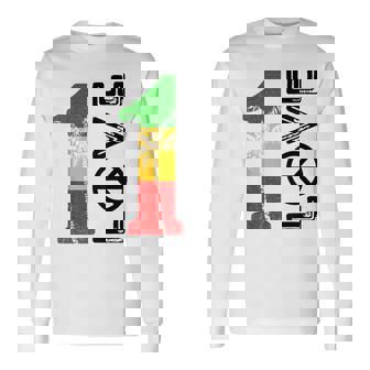 Reggae One Pride Love Jamaica Reggae Music Rastafari Roots Long Sleeve T-Shirt - Monsterry