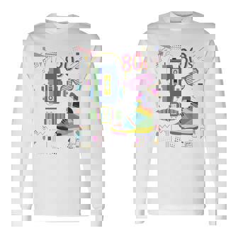 Retourers Les Années 80-80 Rétro Années 80 Manche Longue T-shirt à manches longues - Cadeauxyz