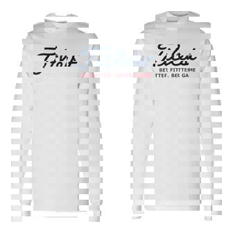 Retro Titleis-T Better Fit Better Game Golf Golfing Golfer Long Sleeve T-Shirt - Monsterry