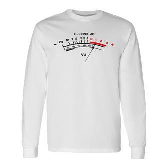 Retrou Meterintage Hi-Fi Audio Stereo Music Sound Langarmshirts - Geschenkecke