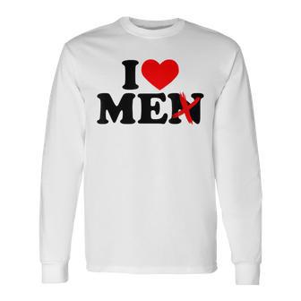 Ropa Estética I Love Me I Love Men Camiseta de manga larga - Regaloses