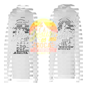 S Cristianas En Espanol Frases Biblia Salmos 313 Manga Larga Camiseta de manga larga - Regaloses