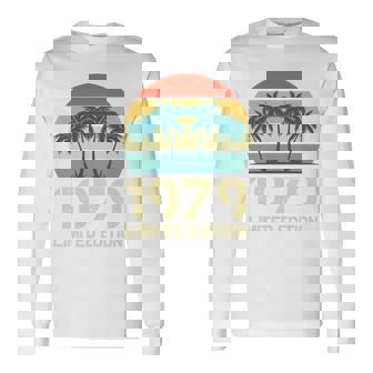 S De Cumpleañosintage De 1979 Para Hombre Manga Larga Camiseta de manga larga - Regaloses