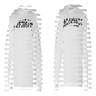 San Francisco Throwback Classic Long Sleeve T-Shirt | Mazezy