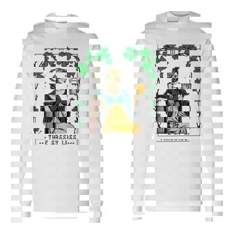 The Sassy Lass – Irish Tarot St Patrick’S Day Long Sleeve T-Shirt | Mazezy