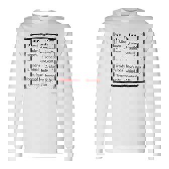 Self Esteem Building T Shirt Confidence Building Long Sleeve T-Shirt - Monsterry