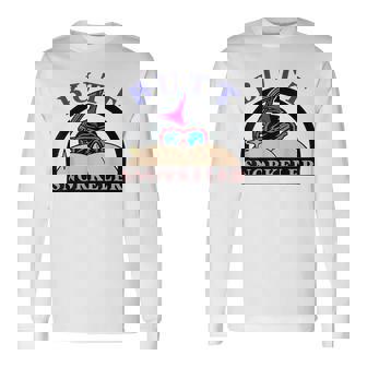 Snorkel Squad Bum Snorkeler 69 Dult Humor Sarcasm Long Sleeve T-Shirt - Seseable