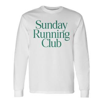 Sunday Running Club X Jogger Jogging Runner Fitness Gym Langarmshirts - Geschenkecke