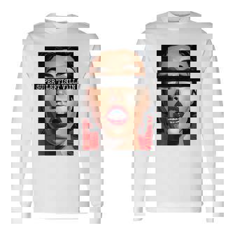Super Leftist Villain Proud Progressive Politics Long Sleeve T-Shirt - Monsterry