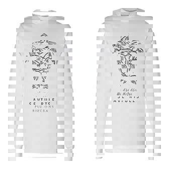 Surfing Turtle By Purify Oceans Save Turtles & Oceans Long Sleeve T-Shirt - Monsterry