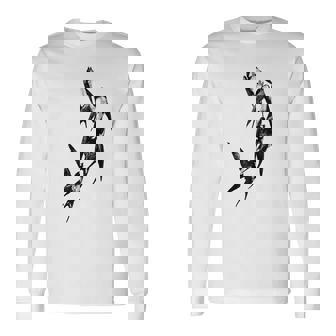 Tatuaje Pájaros Golondrina Pájaro Regalo Golondrinas Tatuaje Camiseta de manga larga - Regaloses