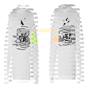 Tea Aromatic Beverage Tea Lover Aroma Tea Drinking Long Sleeve T-Shirt - Monsterry