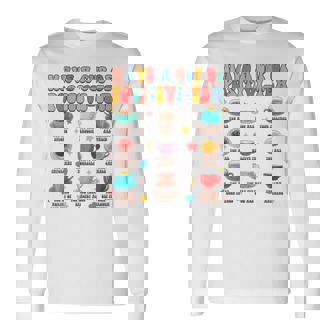 Tea Lover Herbal Tea Time Have A Cup Of Positivi-Tea Long Sleeve T-Shirt - Monsterry