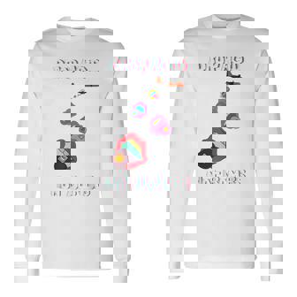 Techno 90s Acid House 70s 80s Raver Drop Acid Not Bombs Long Sleeve T-Shirt - Monsterry
