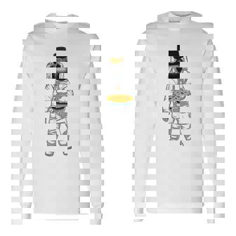 Thanksgiving Astronaute Tarteacances Tradition Gratitude T-shirt à manches longues - Cadeauxyz