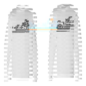 Vintage Gulf Of Mexico Since 1550 Retro Vintage Beach Long Sleeve T-Shirt - Thegiftio UK
