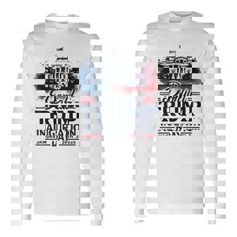 White House President Donald Trump Inauguration 2025 Long Sleeve T-Shirt | Mazezy