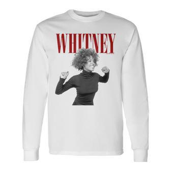 Whitney Houston Wanna Dance Gray Langarmshirts - Geschenkecke