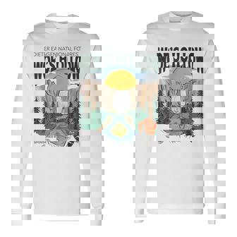 Woe’S Hollow Retro Vintage National Park Aesthetic Long Sleeve T-Shirt | Mazezy