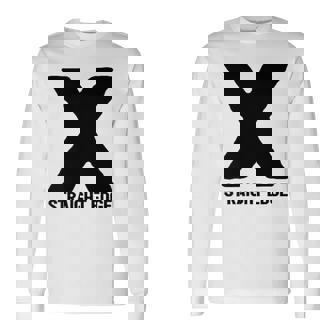 X Straight Edge Hardcore Punk Movimiento Regalo Camiseta de manga larga - Regaloses