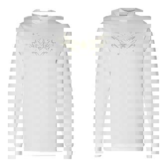 Y2k 90S Stars Tattoo Style Star Brown Langarmshirts - Geschenkecke
