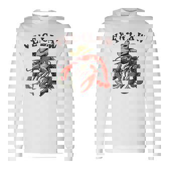 Yee Claw Crawfish Cajun Seafood Festival Long Sleeve T-Shirt - Thegiftio